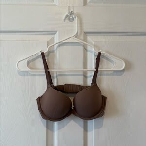 SKIMS Chocolate Brown Push Up Bra
